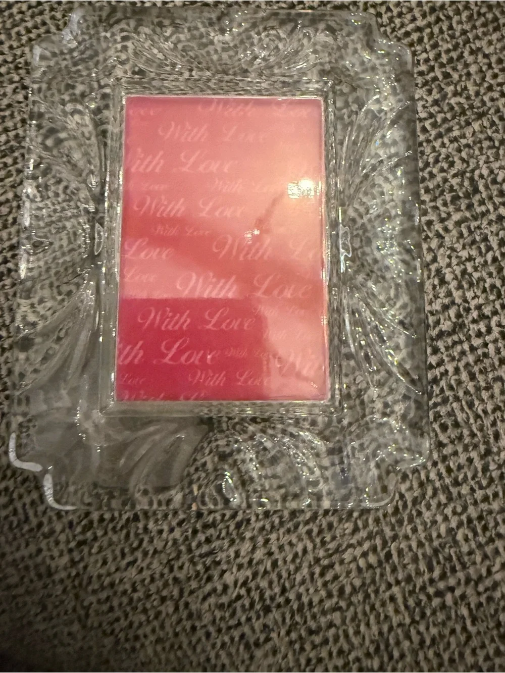 Vintage Waterford Crystal Clear Frame